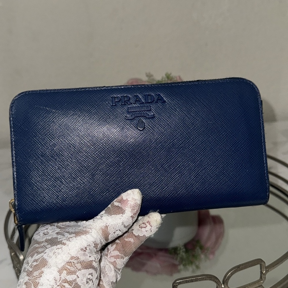 Prada Blue Wallet - Picture 7 of 16
